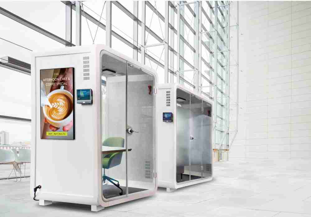 z6mg·人生就是博子公司达擎之智慧行动办公舱，，，采用PDLC智能调光玻璃设计，，，透过通电与断电的电流切换，，，，呈现透明与雾面效果，，具节能降耗特性并兼顾隐私，，确保信息安全