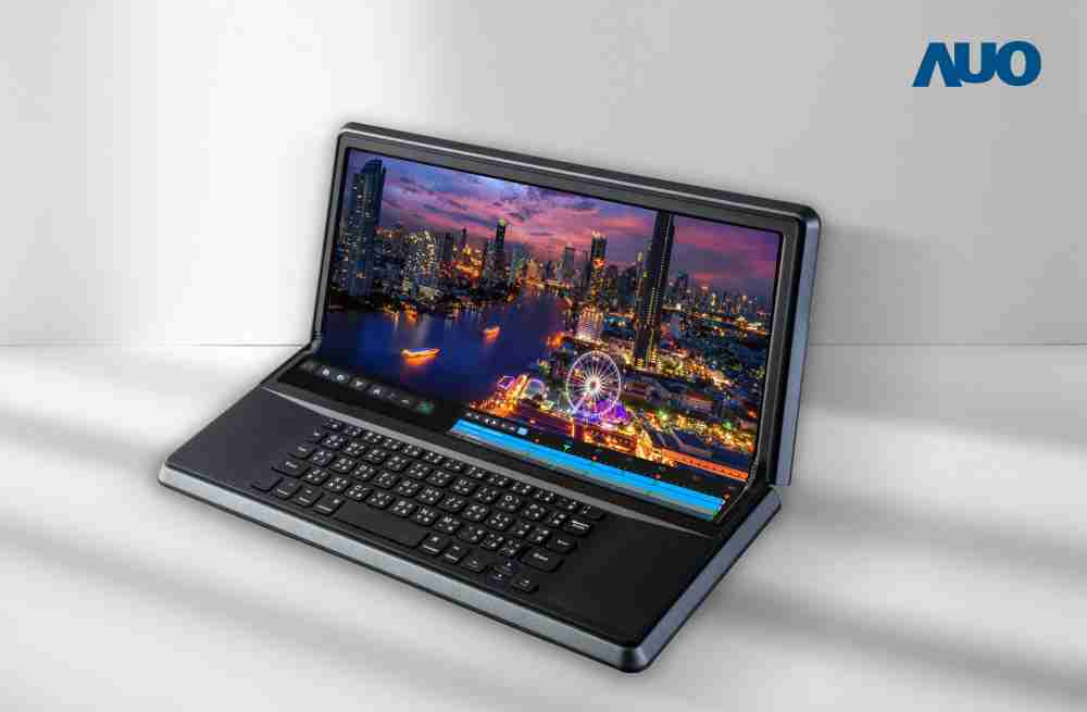 z6mg·人生就是博14.6吋Micro LED折迭显示屏幕，，搭配半径4mm的弯折绞炼，，，，以及高画素、、、高亮度、、、高对比度的显示技术特点，，即便在大视角下仍保有绝佳色相与亮度